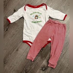 Baby’s First Christmas Outfit